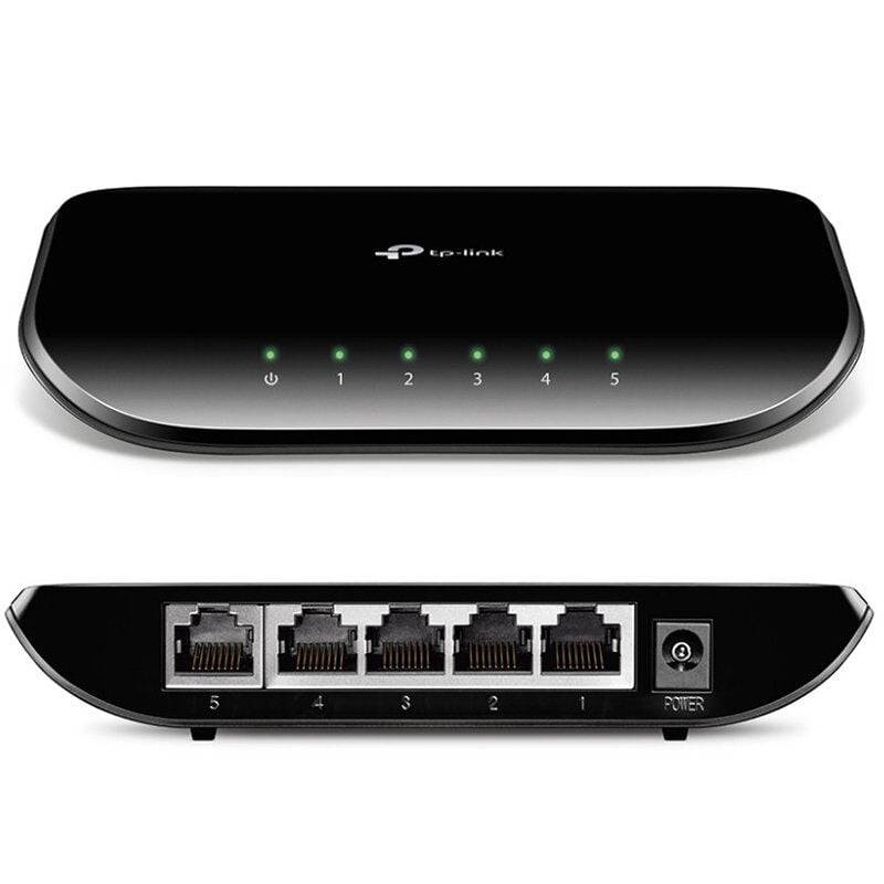 Tp-Link TL-SG1005D 5 Port 10-100-1000 Gigabit Ethernet Switch