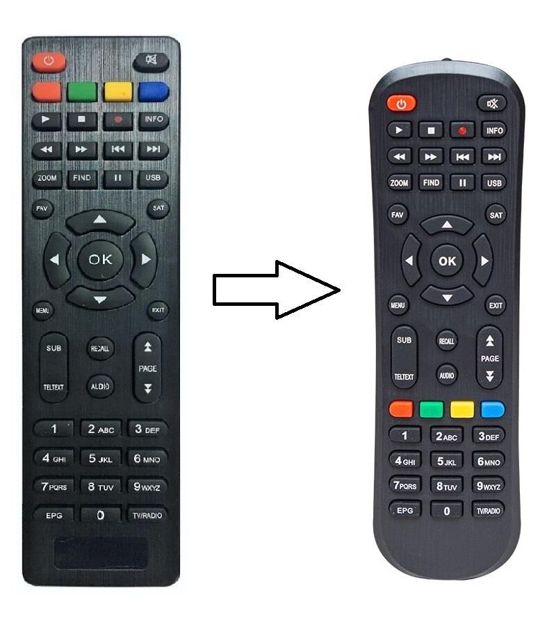 Magbox Sigma Uydu Alıcı Kumandası 1733