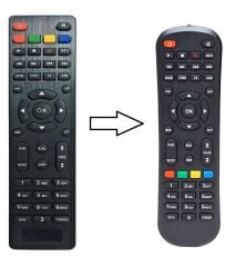 Magbox Sigma Uydu Alıcı Kumandası 1733