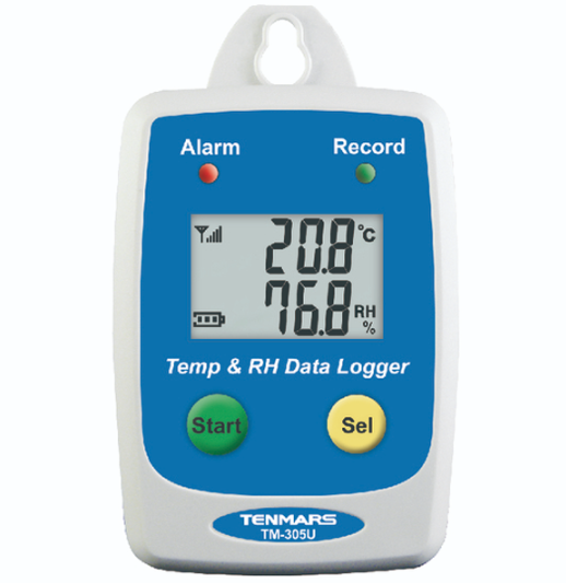 Tenmars TM-305U Sıcaklık ve Nem Kayıt Cihazı