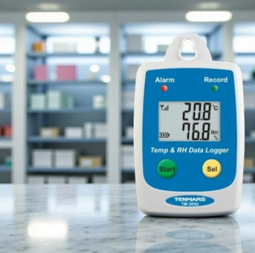 Tenmars TM-305U Sıcaklık ve Nem Kayıt Cihazı