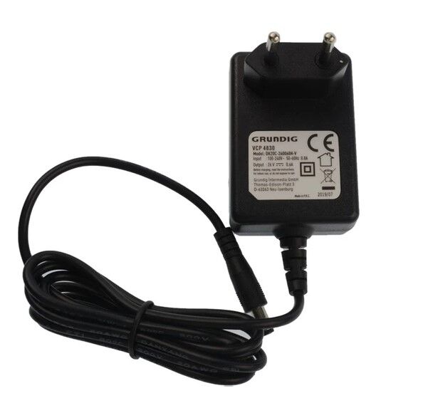 Grundig  Vcp 4830 Şarjlı Süpürge Şarj Adaptörü 26V-0.6A 15.6W Orjinal