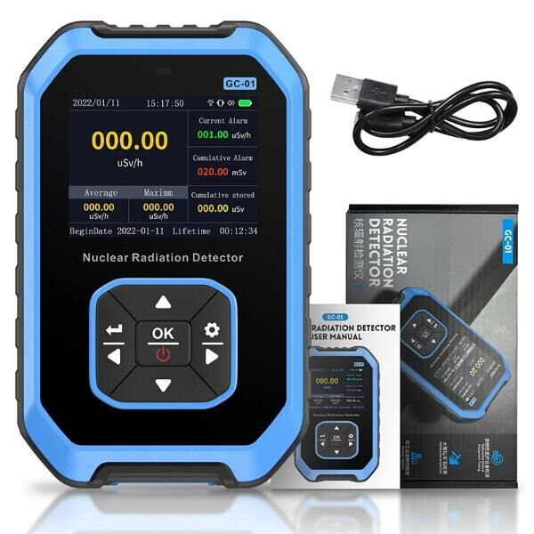 Fnirsi GC-01 Nükleer Radyasyon Test Cihazı Dedektörü