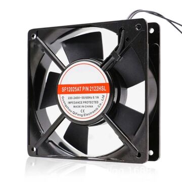Powermaster SF12025AT 120X120X25 Mm 220 Volt Fan