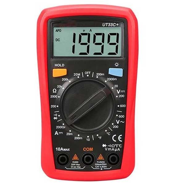 Uni-T UT-33C+ Dijital Multimetre Ölçü Aleti (Seri 1)