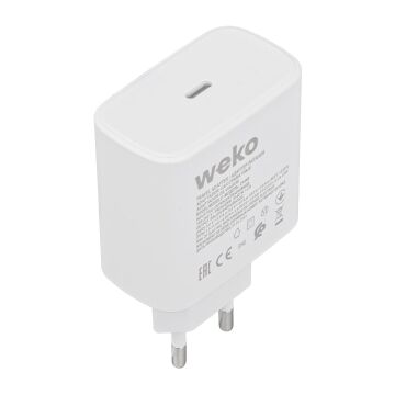 Weko Wk-21440 S11-c 25 Watt Şarj Başlık Adaptörü + Type-c To Type-c Kablo No:9t