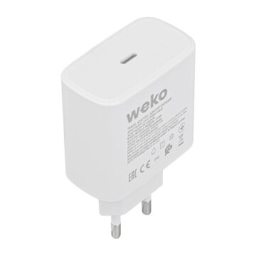 Weko Wk-21440 S11-c 25 Watt Şarj Başlık Adaptörü + Type-c To Type-c Kablo No:9t