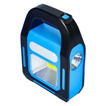 Powermaster HB-9707A-2 3 Kademeli USB Çıkışlı Şarjlı Solar Lamba