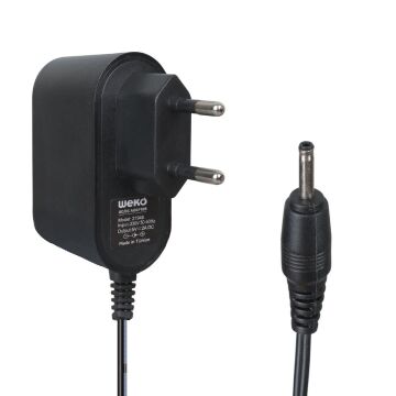 Weko WK-21946 5 Volt - 2 Amper 2.5*0.7 İnce Uç Yerli Üretim Tablet Pc Adaptörü