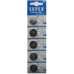 Supex SP-2025 Cr2025 3V Lityum Pil