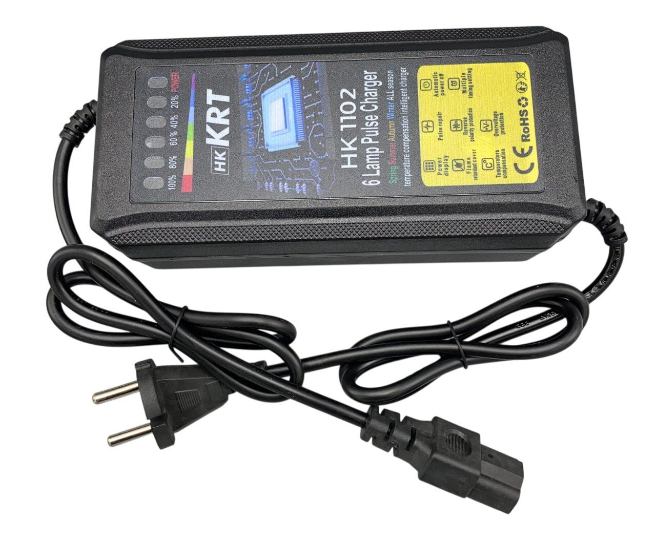 Elektrikli Bisiklet Motor Göstergeli Şarj Cihazı 48v 20 Ah(2.2 Amper)