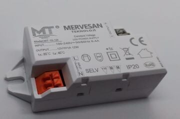 MERVESAN MT-15-12İ 12V 1 Amper ADAPTÖR