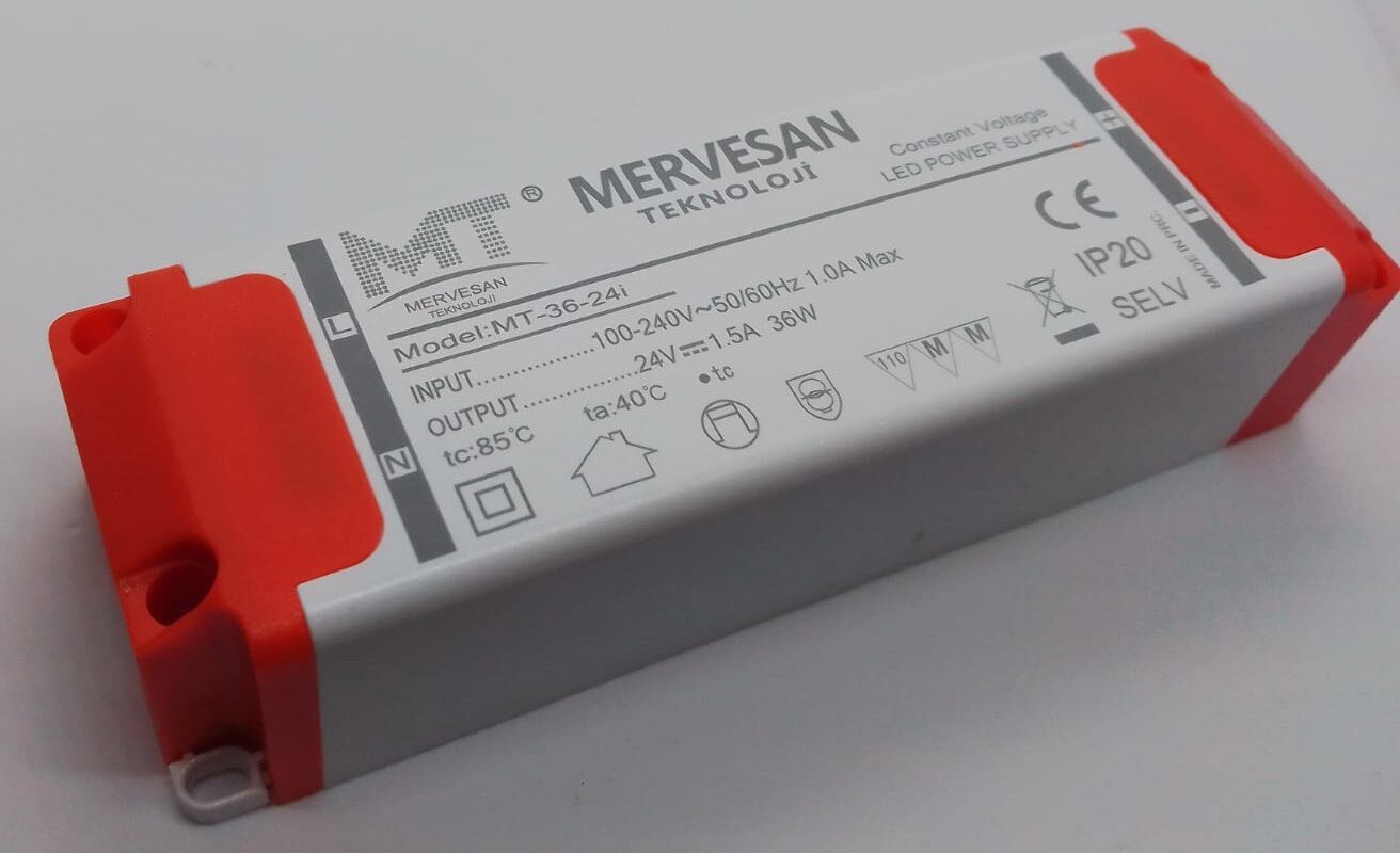 MERVESAN MT-36-24i 24 Volt 1.5 Amper ADAPTÖR