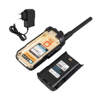 GYQ Q990 8 Ana Kanal Toplam 16 Kanal Siyah PMR El Telsizi Tekli 15Km Menzil Tekli