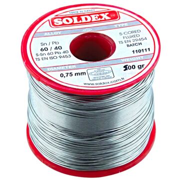 500 Gr Lehim 0,75 Mm Soldex