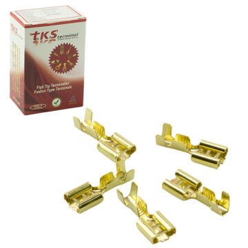 PowerMaster TKS-1D 6.3 Dişi Terminal Kablo Pabuç (300'lü Paket)