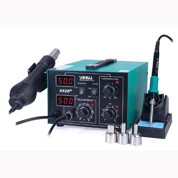 Yihua 852DB Sıcak Hava Üflemeli Havya Istasyonu