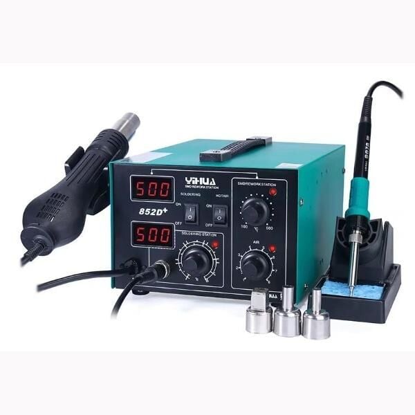 Yihua 852DB Sıcak Hava Üflemeli Havya Istasyonu