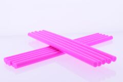 Winnboss Sıcak Silikon Mum Çubuk Pembe - Kalın 11x300mm 10*lu Paket