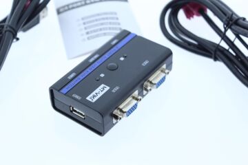 MT-VIKI 2 Port Kvm Switch Otomatik Klavye ile Geçiş 3x USB Girişli