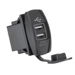 PowerMaster IC-266-C-3 Marin Tip 2'li Gömme USB 5V 3.1A 12-24Volt