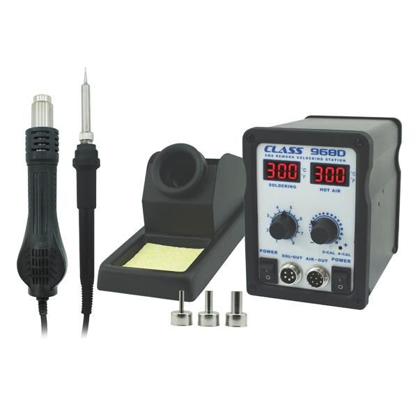 Class 968D Sıcak Hava Üfleme Lehimleme İstasyonu