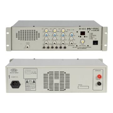 Magicvoice MV-400EF 400 Watt 3 Mikrofon Girişli Trafosuz Anfi