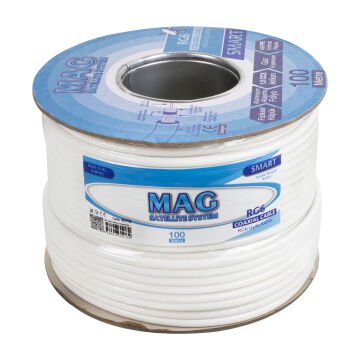 Mag RG6 U4 64 Tel Smart Anten Kablosu 100 Mt.