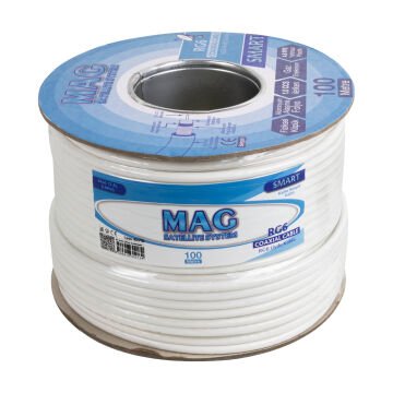 Mag RG6 U4 64 Tel Smart Anten Kablosu 100 Mt.