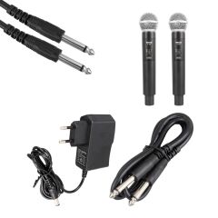 König K-990 UHF 2X100 Kanal 2 El Mikrofon Telsiz Mikrofon