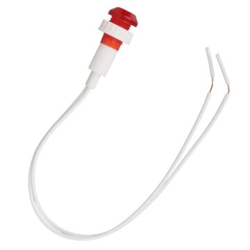 KABLOLU SİNYAL LAMBASI PLASTİK 10 MM XD10-6W (IC-227) ( 5 Lİ PAKET)