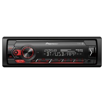 Pioneer MVH-S320BT USB-FM-AUX-MP3 Bluetooth'lu Mekaniksiz Oto Teyp 4x50 Watt