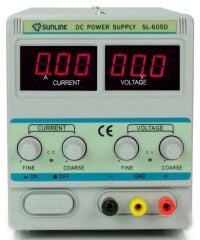 Sunline 605D Ayarlı Güç Kaynağı DC 0-60V / 5A Power Supply