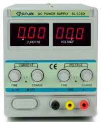 Sunline 605D Ayarlı Güç Kaynağı DC 0-60V / 5A Power Supply