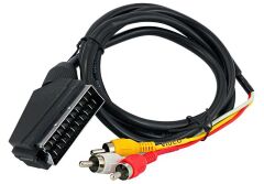 Elektromer Standart Scart Kablosu 3 Rca 1 mt.