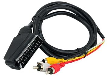 Elektromer Standart Scart Kablosu 3 Rca 1 mt.