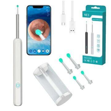 Powermaster PM-24064 Endoskop Kameralı Kulak Temizleme Seti