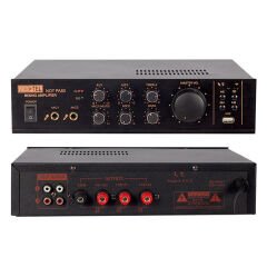 No-Tel 50 W Mini USB-SD-Bluetooth 70-100 V 2 Mik. Giriş Trafolu Anfi NOT-PA80