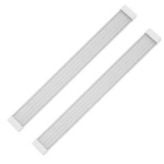 Zmr 60w 120 Cm Kristal Beyaz Led Bant Armatür 6500k 2'li Paket