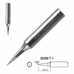 Sunline 900M-T-I Lehimleme Havya Uç İnce (10 Adet) Siyah