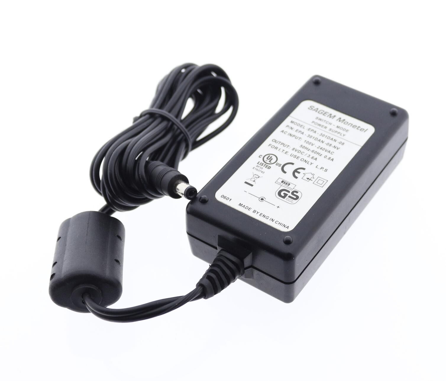 8 Volt 3.6 Amper Adaptör 5.5x2.1mm