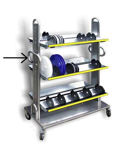 Saplı Paslanmaz Çelik Yan Destek Direği