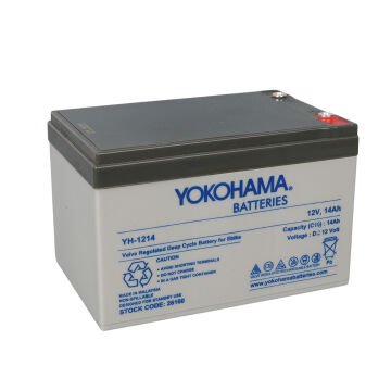 Yokohama YH-121.4 12 Volt - 14 Amper Elektrikli Bisiklet Aküsü (150x95x98 mm)