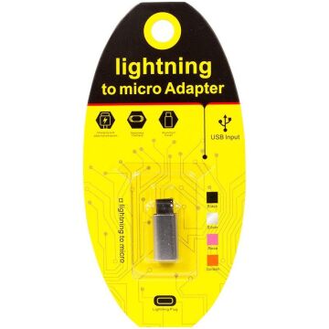 PowerMaster PM-18307 iPhone Lightning to Type-C USB OTG Çevirici Aparat