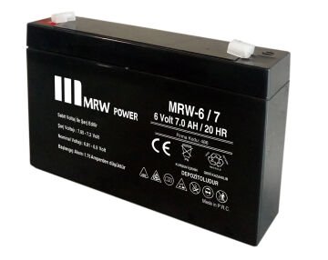 MERVESAN MRW-6/7 KURU TİP AKÜ