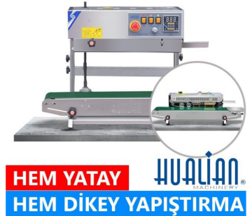 Hualian FRB 770 II Hem YATAY Hem DİKEY Yürüyen Bantlı Otomatik Folyo v