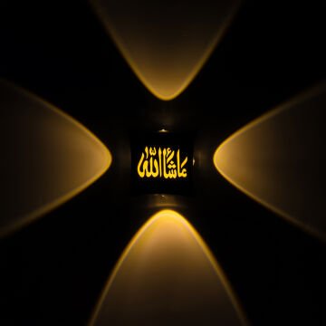 PowerMaster PM-24448 3000K Maşallah Dekoratif LED Duvar Aplik