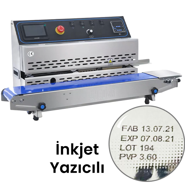 Hualian FRP-810I Yatay Yürüyen İnkjet Baskılı Otomatik Folyo ve Poşet