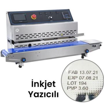 Hualian FRP-810I Yatay Yürüyen İnkjet Baskılı Otomatik Folyo ve Poşet