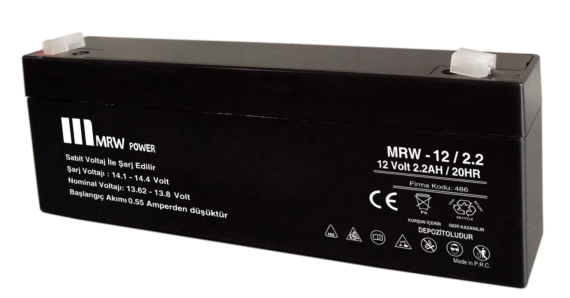 MERVESAN MRW-12/2.2 KURU TİP AKÜ